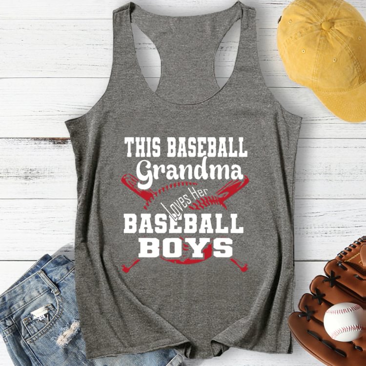 AL™ This Baseball Grandma Vest Tops-01201
