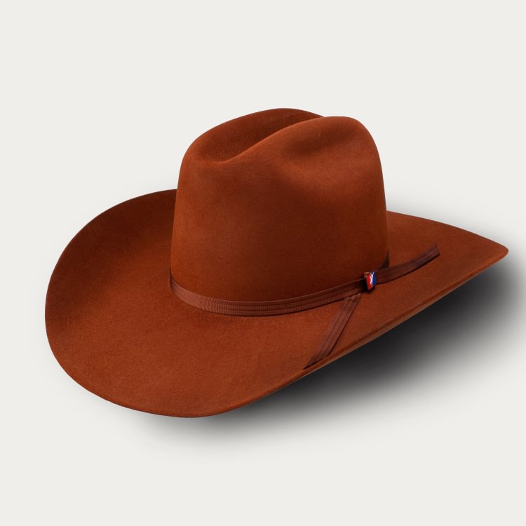 LEGEND 100X Premier Cowboy Hat - Rust-Made in Texas U.S.A.