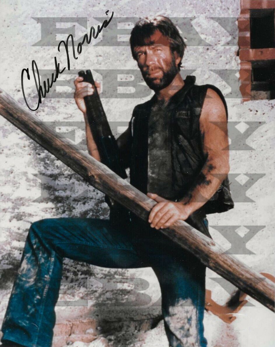 Chuck Norris Autographed Signed 8x10 Photo Poster painting Reprint