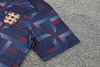 Joyfball 2024 England short sleeved pre-match training Jersey+Shorts  1:1 Thai Quality
