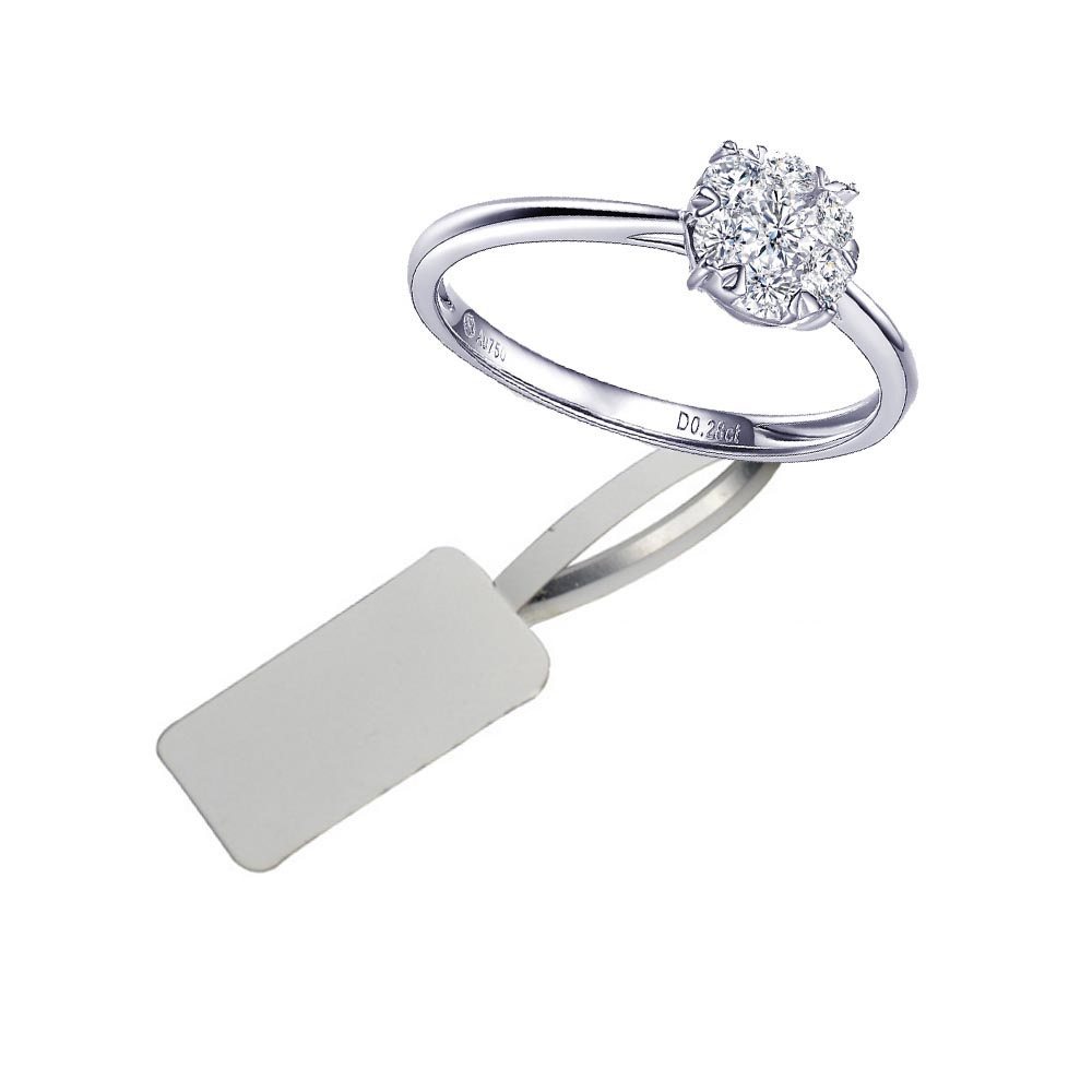 Customized ISO18000-6C Passive Jewelry Tamper proof Tracking Security UHF Rfid Tag Jewellery Label