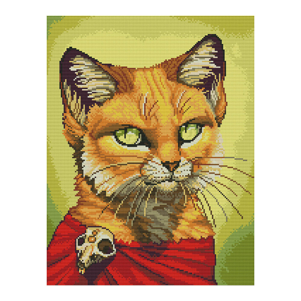 

Cat 2 - 11CT Stamped Cross Stitch - 50*40CM, 501 Original