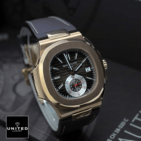 Patek Philippe Rose Gold Bezel Replica front view