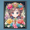(40*60cm)Cartoon Girl - Round AB Drill Diamond Painting