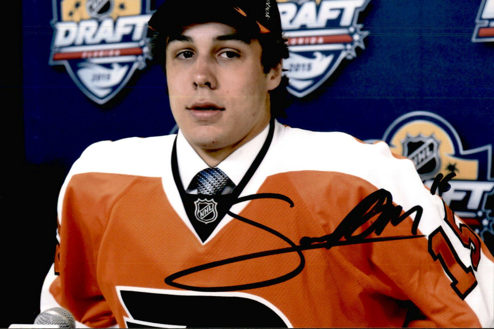 Samuel Dove-McFalls SIGNED 4x6 Photo Poster painting PHILADELPHIA FLYERS