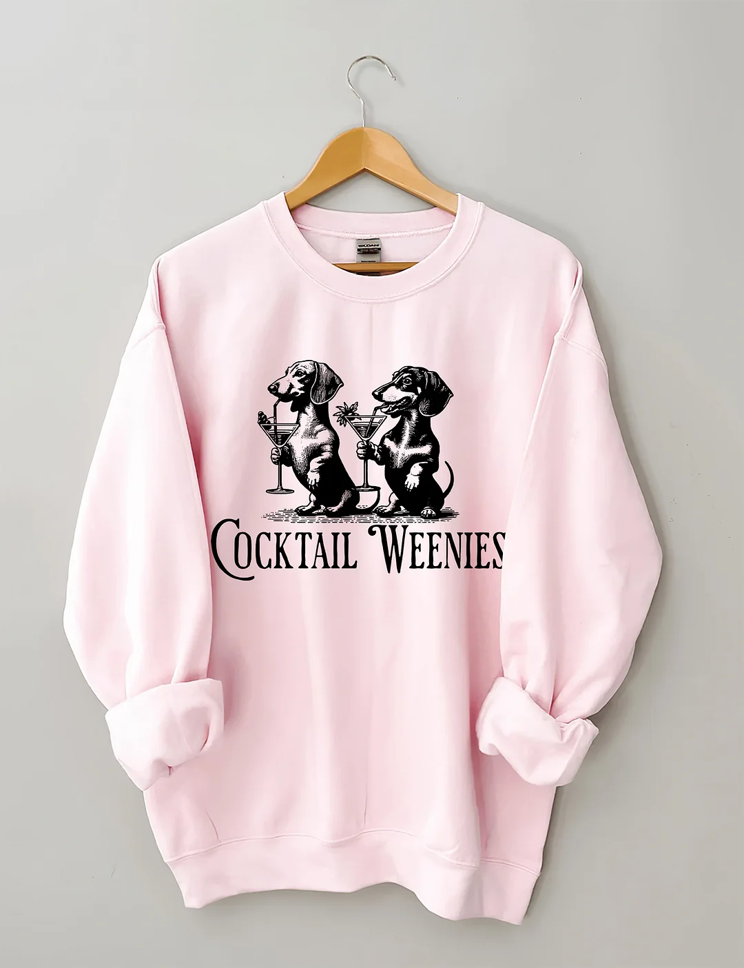 Cocktail Weenies Dachshund Sweatshirt