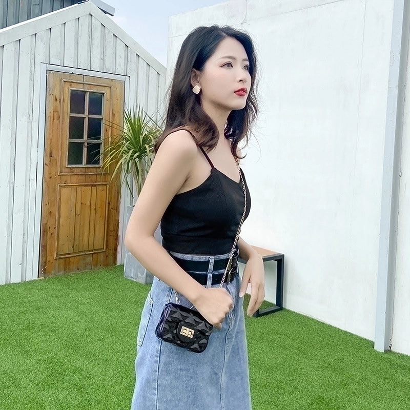 Women’s Mini All Seasons Pvc Fashion Square Bag