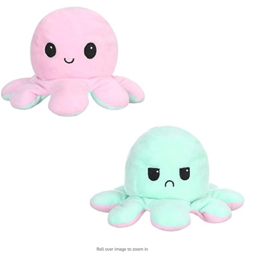 

15cm Cute Flipped Octopus Doll Double-sided Flipped Octopus Plush Doll Toy, 501 Original