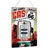 GAS r&eacute;tro - Enseignes en bois(20*30cm/30*40cm)