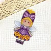 Aster DIY Cross Stitch Kit 14CT Thread Art Needlework Fridge Magnets 7x11cm tapestrymarket