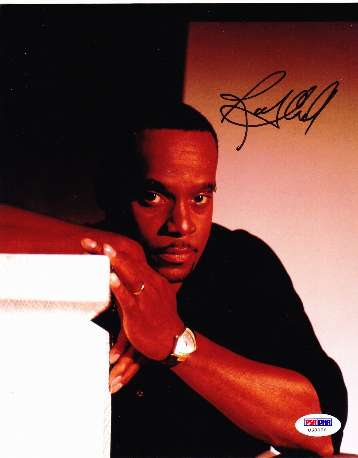 Rocky Carroll signed 8x10 color Photo Poster painting #2-NCIS PSA/DNA