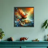 >SALE<5D DIY Full Round Drill Diamond Painting Clouded Bird Kit Home Decor 30x30cm