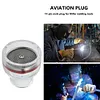 6pcs Gas Lens Collet Glass Cup for TIG-17/18/26 Argon Arc Welding (2.4mm)