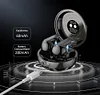 Fashion Wireless Earbuds With Pocket Watch Design, Metal Mecha Wireless Earphones Zinc Alloy High-end Personality Ultra-low Latency e-sports Bluetooth Headset