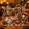 DIY Special Shape Diamond Painting Pearl Art Desk Ornament Xmas Decor Kit