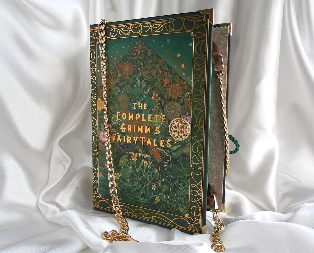📖Book Cover Bag🥳Grimm's Complete Fairy Tales