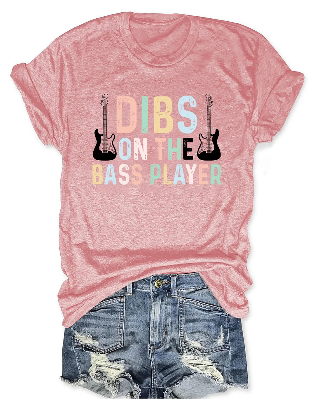 Dibs On The Bass Player T-shirt