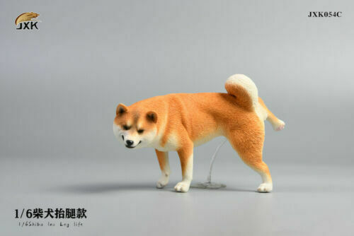 JXK 1/6 JXK053/54 Resin Dog Model Shiba Inu Animal Pet Statue Toy Collection In Stock-aliexpress