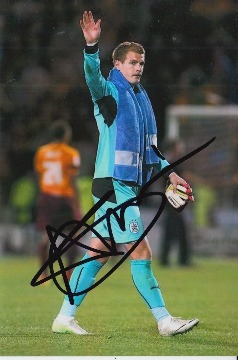 HUDDERSFIELD HAND SIGNED ALEX SMITHIES 6X4 Photo Poster painting 1.