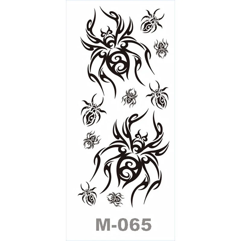 SDRAWING Temporary Tattoo Stickers Butterfly Flower Eagle Scorpion Men And Women Small Size Art Tattoo Neck Hip Arm Chest