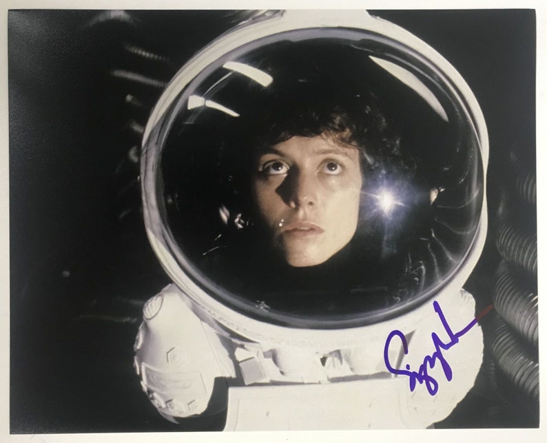 Sigourney Weaver Signed Autographed Alien