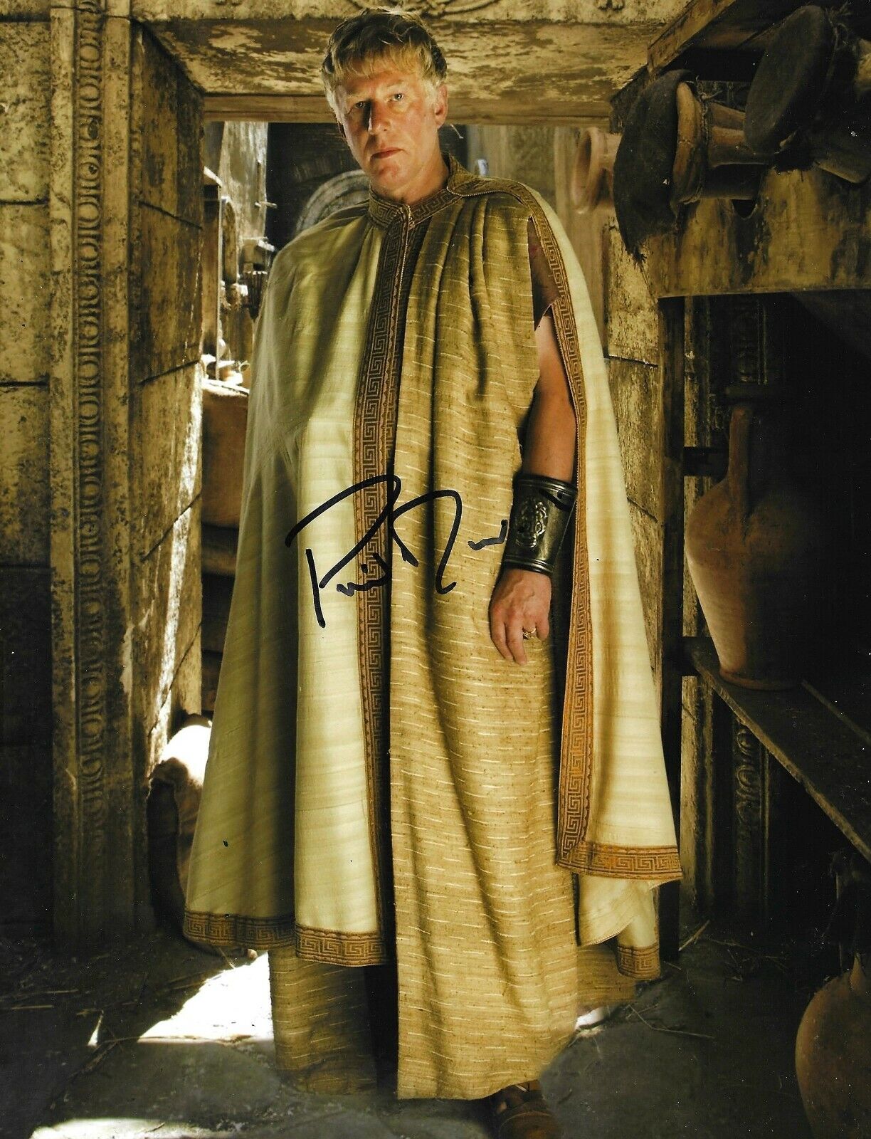 Phil Davis Signed Doctor Who 10x8 Photo Poster painting AFTAL