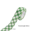 【Wholesale Discount】Self Adhesive Tape Elastic Bandage Finger Protector Wrap (Green Plaid)