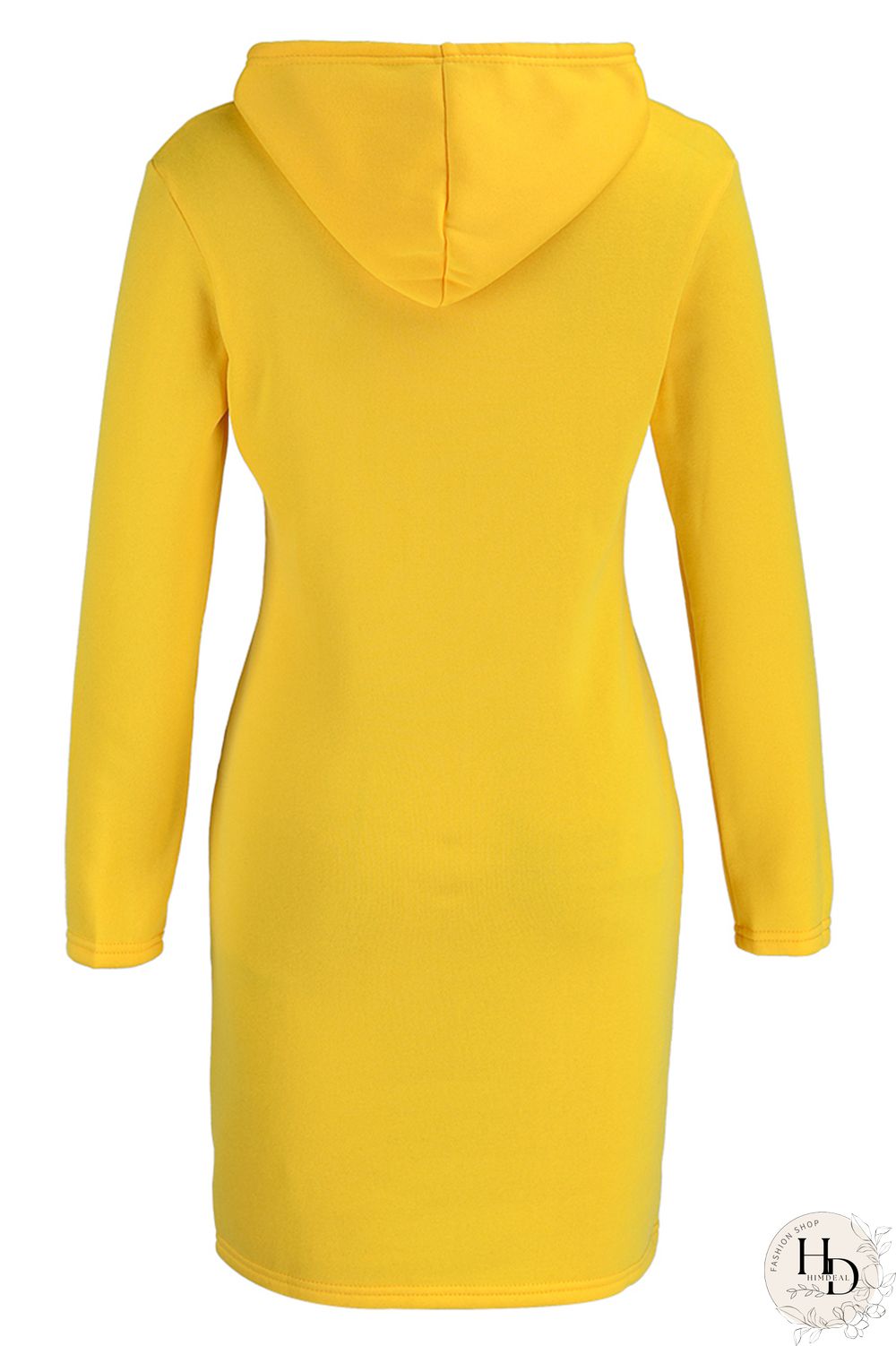 Black Fashion Casual Solid Patchwork Hooded Collar Long Sleeve Dresses