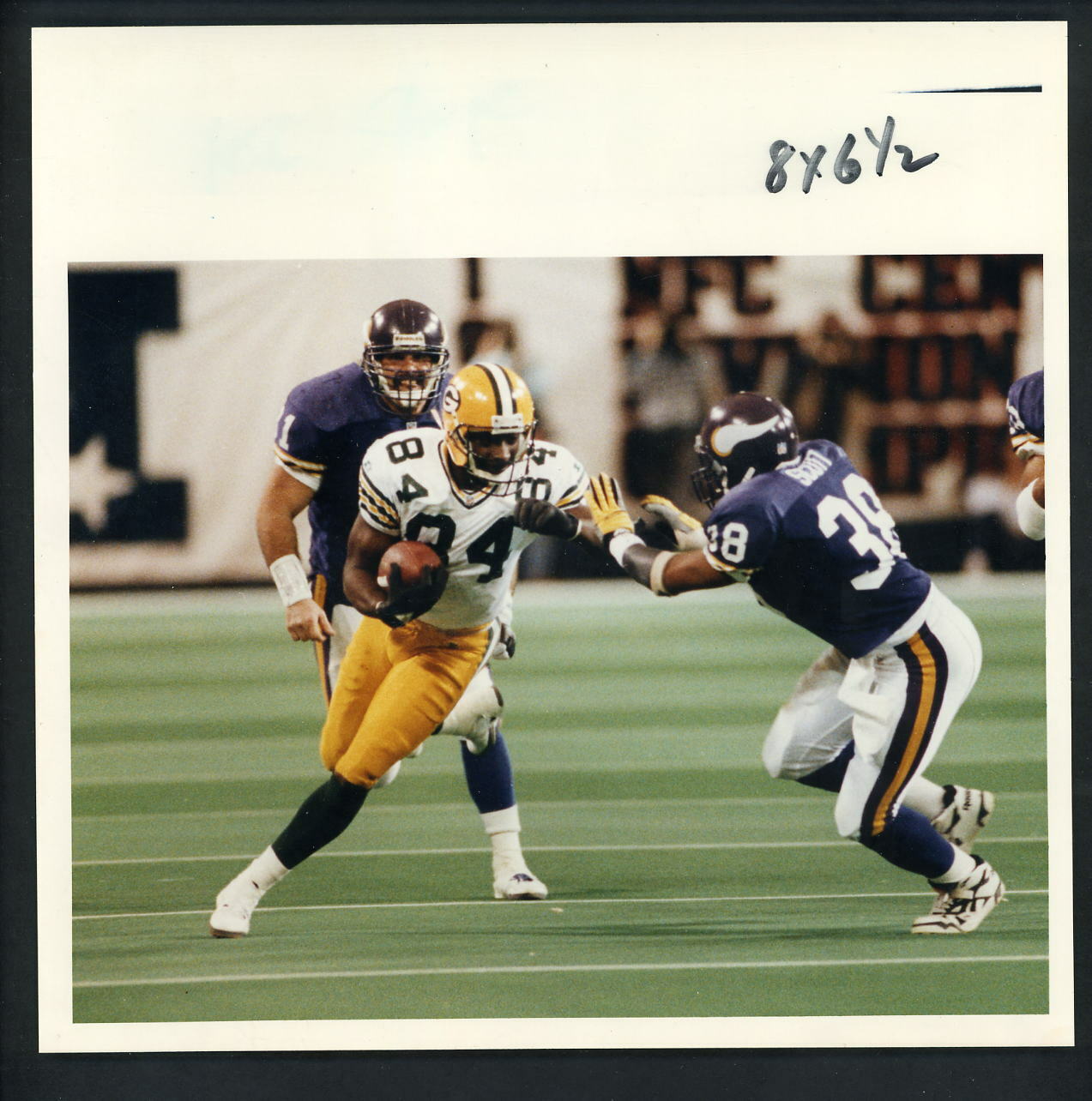 Sterling Sharpe Dec 28th 1992 Color Press Photo Poster painting Green Bay Packers