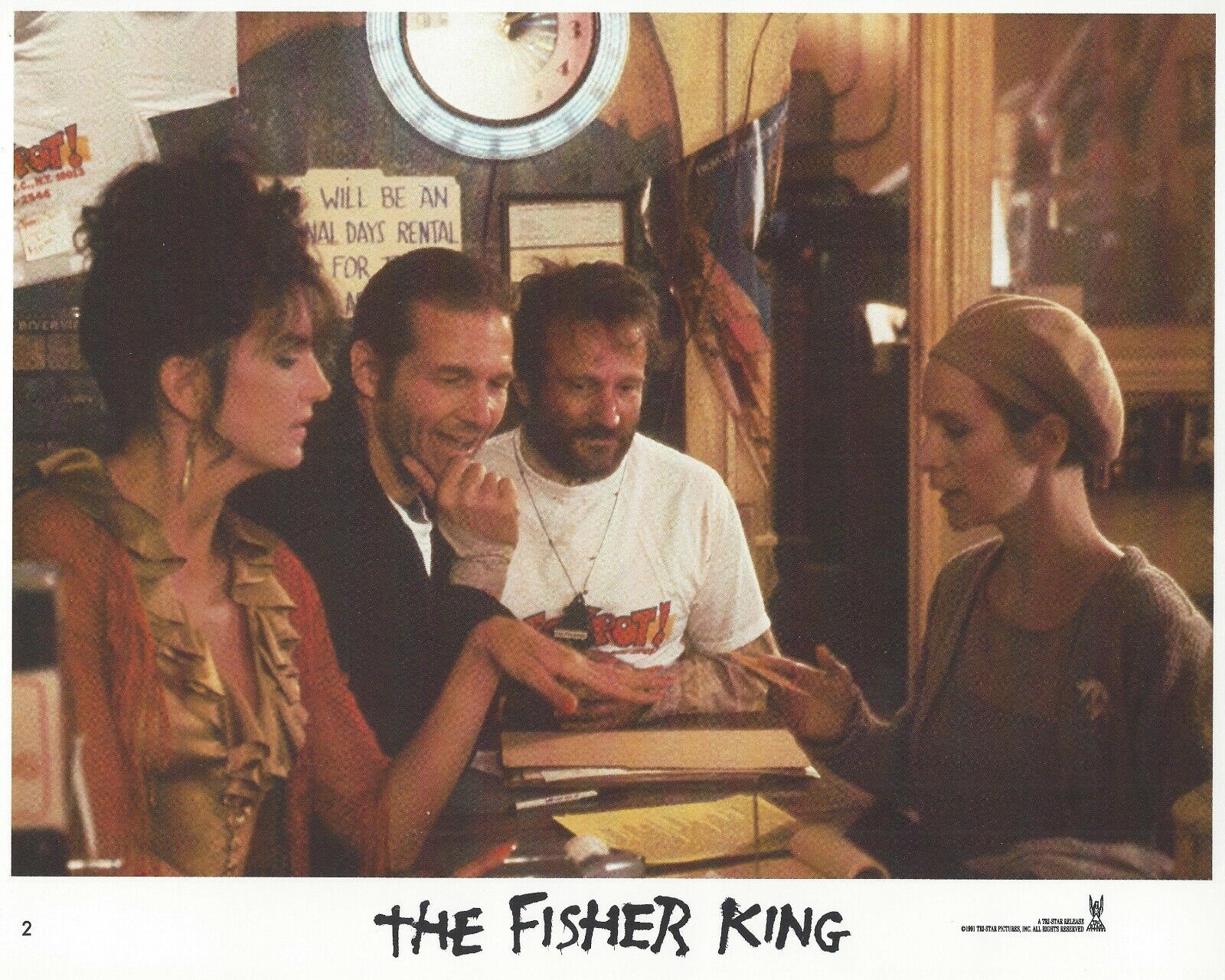 The Fisher King Original 8x10 Lobby Card Poster Photo Poster painting 1991 #2 Williams Bridges