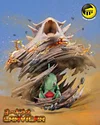 Evolution Series Larvitar evolution to Tyranitar - Pokemon Resin Statue - Moon Shadow Studios [In Stock]