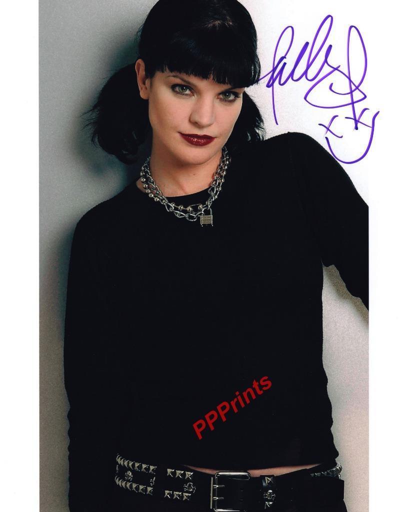 PAULEY PERRETTE ncis abby sciuto fcu SIGNED AUTOGRAPHED 10X8 REPRO Photo Poster painting PRINT