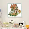 Autumn Cottage-14CT Stamped Cross Stitch 30*29cm/11.81*11.42in tapestrymarket