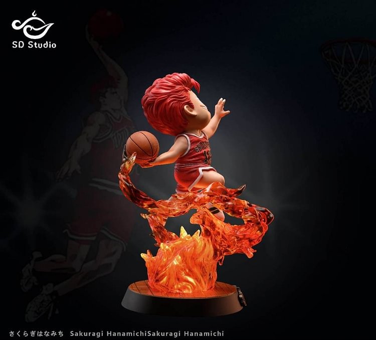 slam dunk resin statue