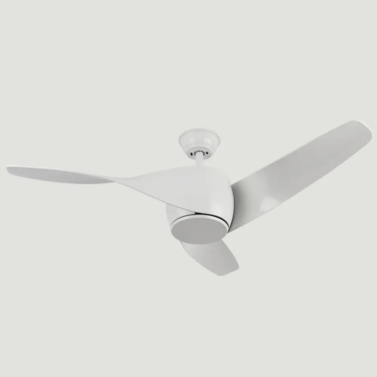 Garner 3-Blade Basic Ceiling Fan with Light, 4 Colors, DIA 52''