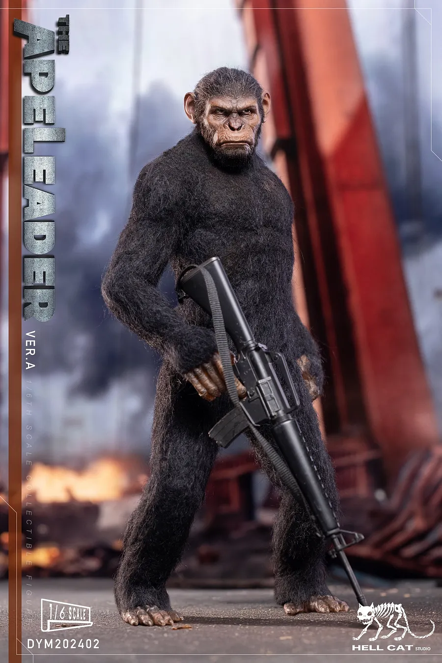 Hellcat : 1/6 DYM202402 Ape Leader DYM202402A/B/C Action Figure