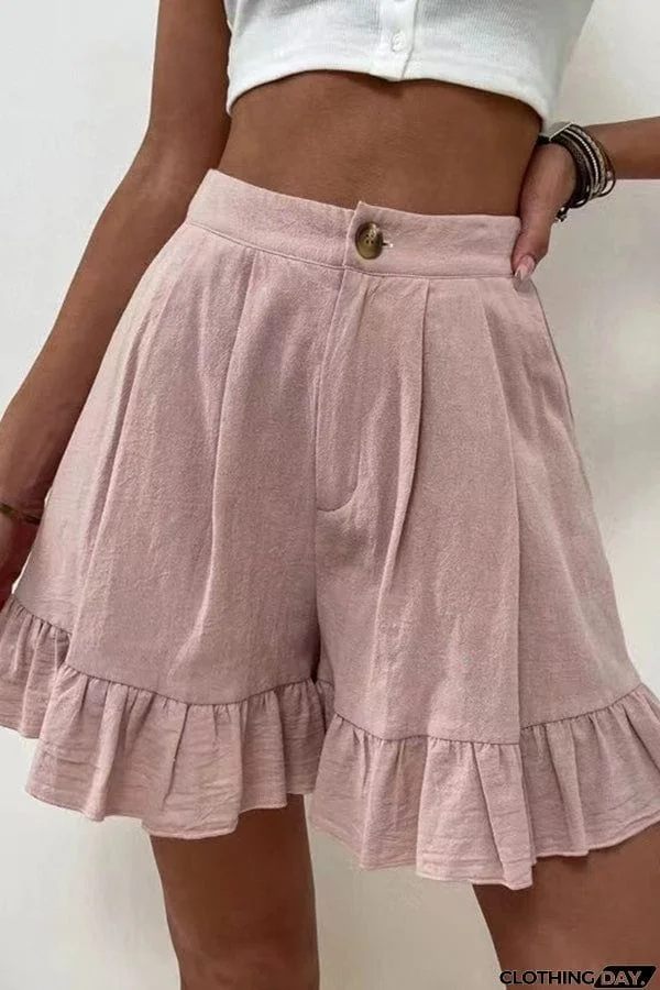 Shorts Casual Wide Leg Loose Shorts