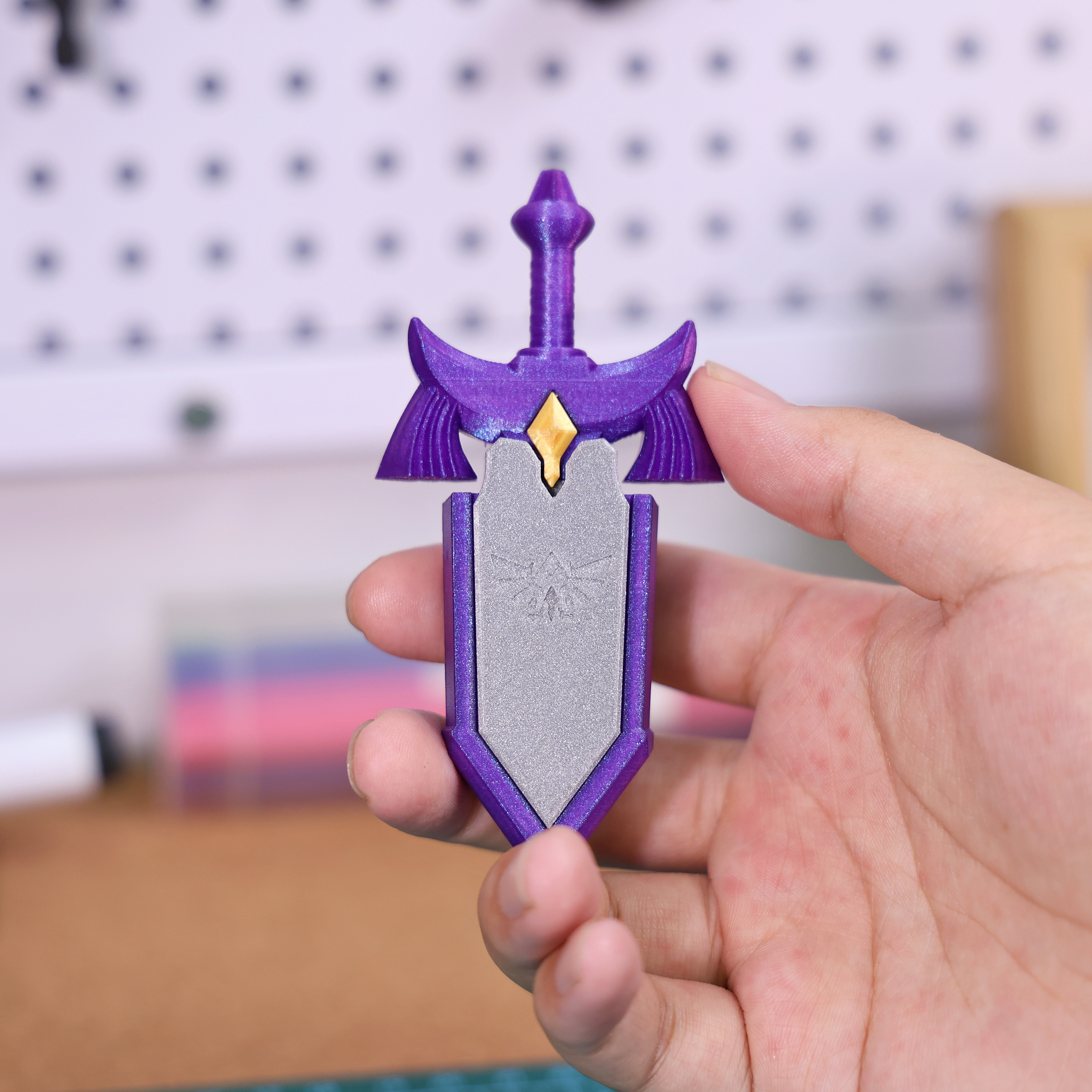 3d Printed Master Sword  Fidget Toy