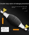 Car Fuel Tank Sucker Oil Transfer Petrol Diesel Liquid Manual PVC 1M Hose Pump