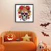 Diamond Painting-DIY Crystal Rhinestone Halloween Skull