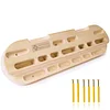 Wooden Hangboard Portable Rock Climbing Hangboard with Suspension Training