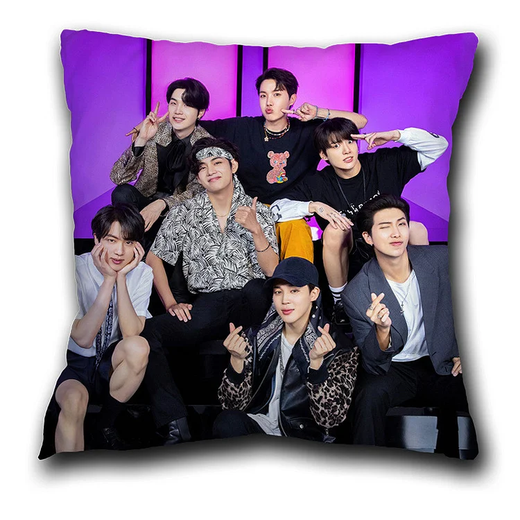 BTS Festa 10th Anniversary Photo Pillowcase