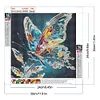Crystal Butterfly-Full Round Diamond Painting 30*30CM
