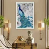 Diamond Painting -DIY Round Drill Peacock