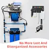 Foam Cannon Holder Wall Mounted Pressure Washer Tip Holder 7 Holes Storage Rack