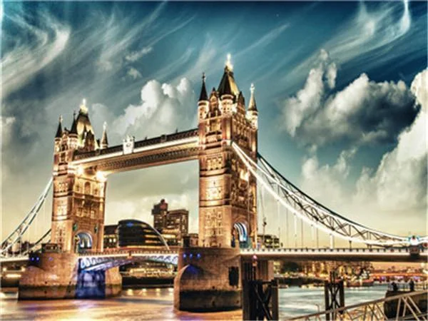 Landscape Tower Bridge London Paint By Numbers Kits UK Y5036