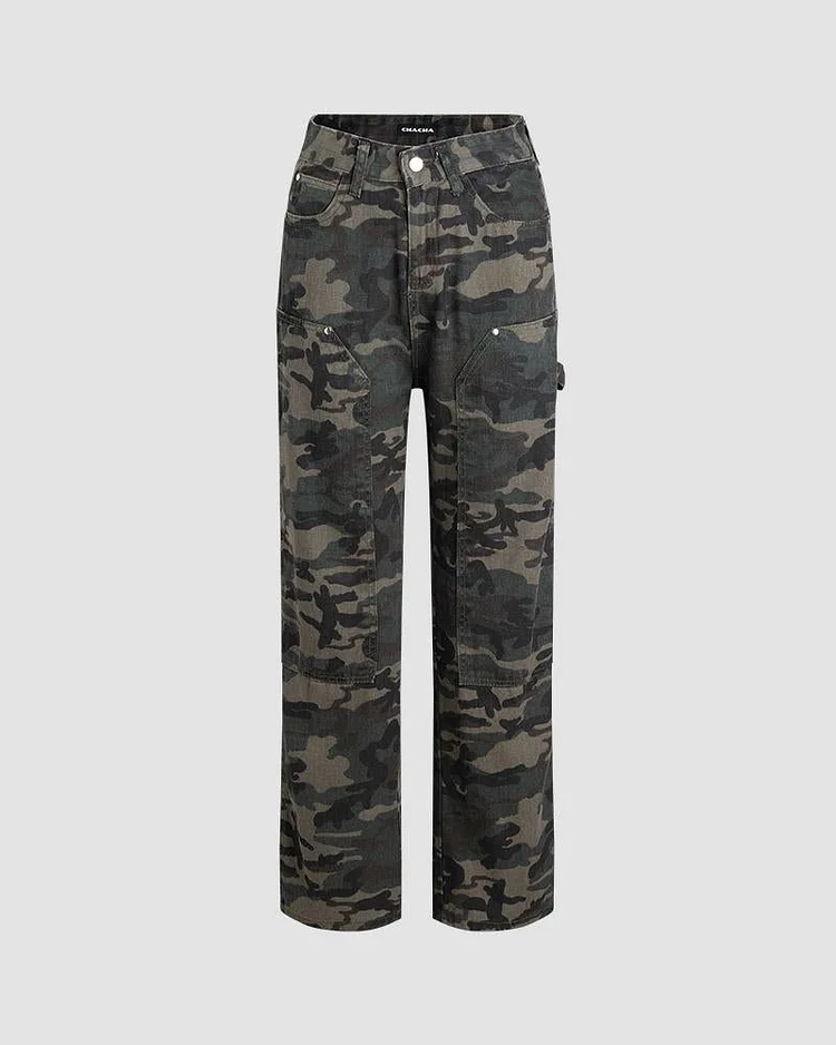 Stealth Mission Cargo Camo Pants