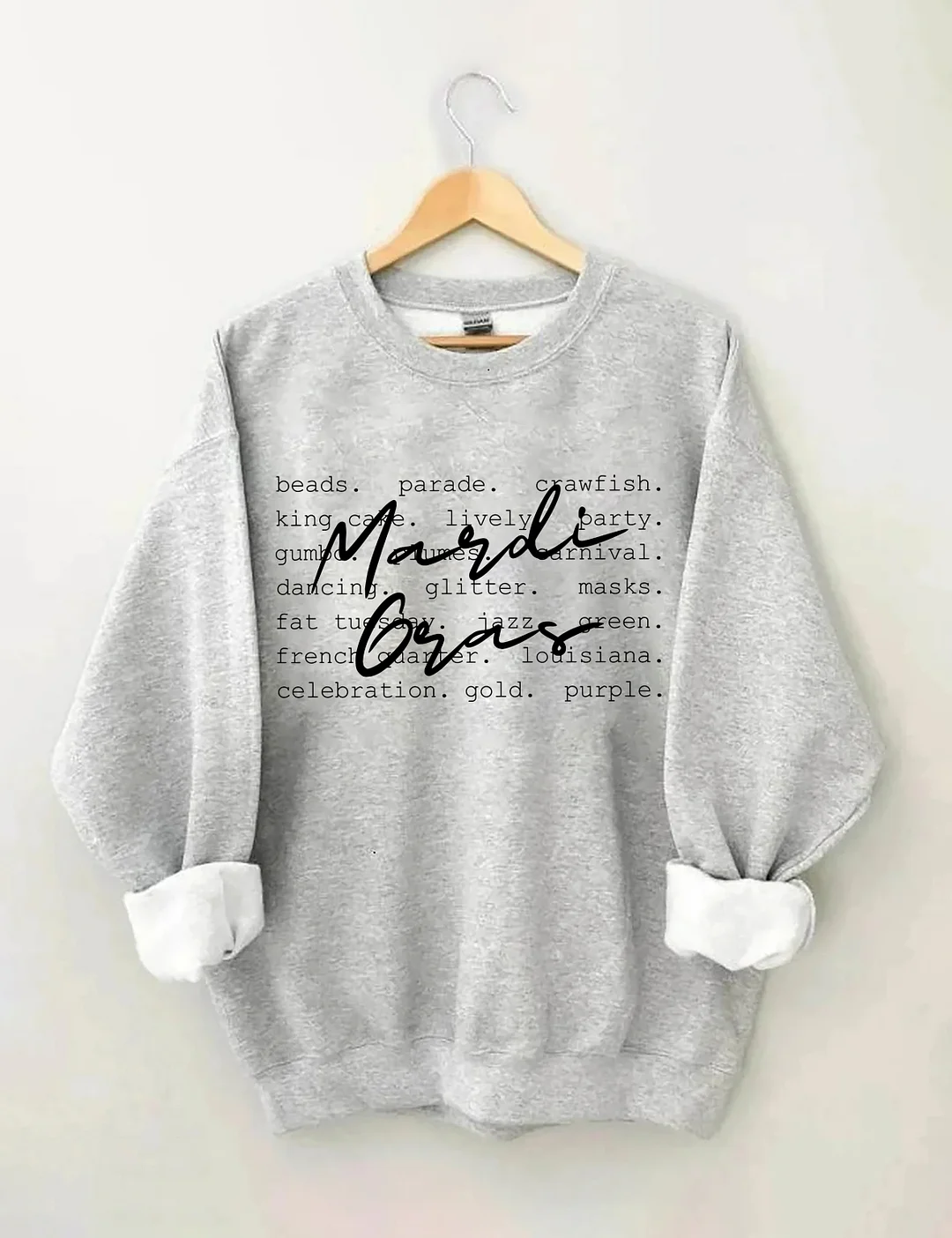 Mardi Gras Sweatshirt