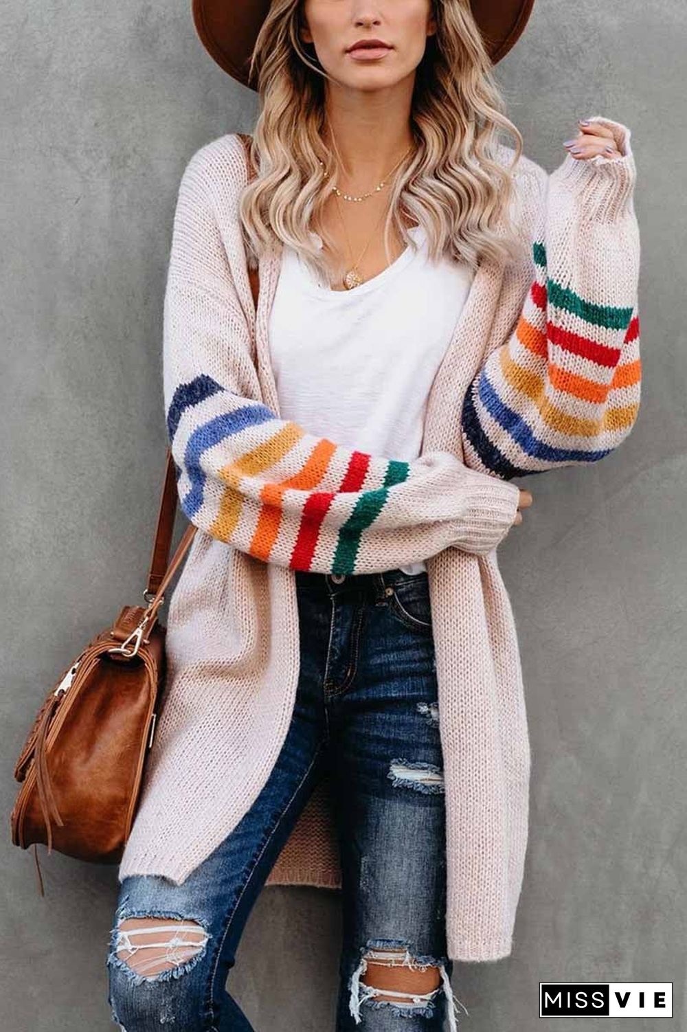 Loose Casual Knitted Coat（4 colors）