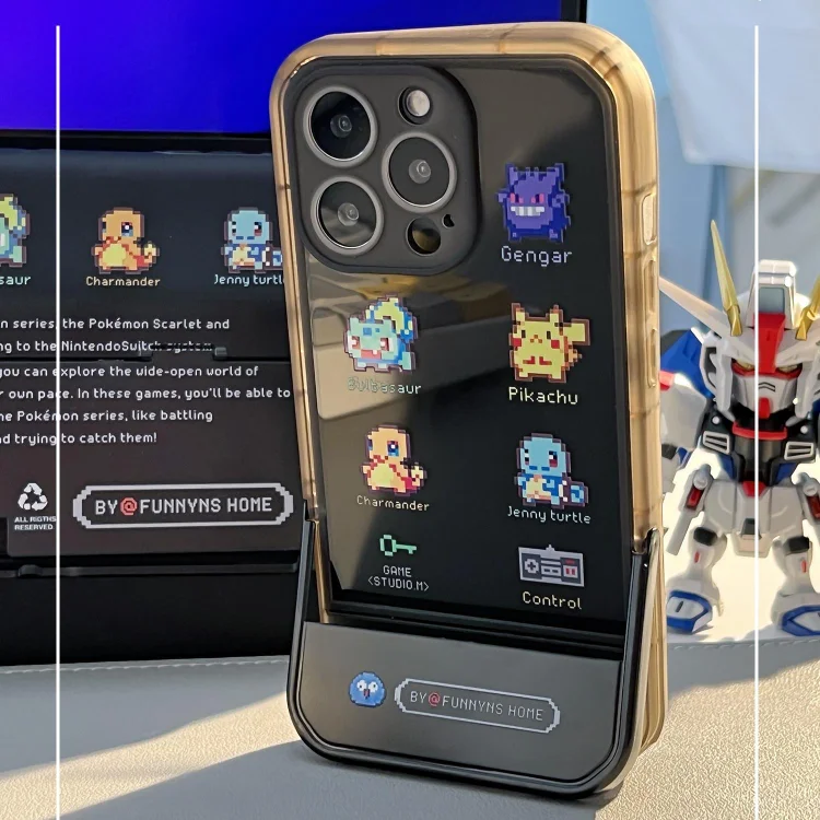 Pokemon Pixel Style Phone Case For Iphone weebmemes